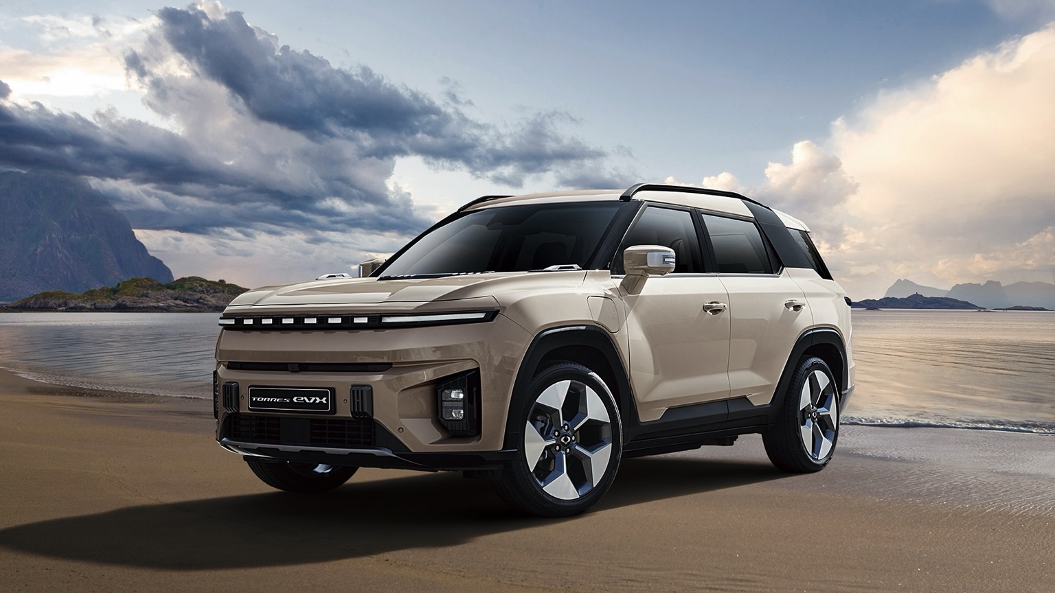 KGM Torres EVX jeppi